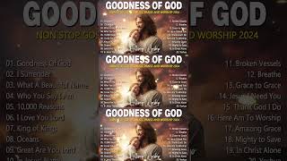 GOODNESS OF GOD Lift Up Your Spirit  Christian Music Playlist 2024  Hillsong Worship [upl. by Dearden]