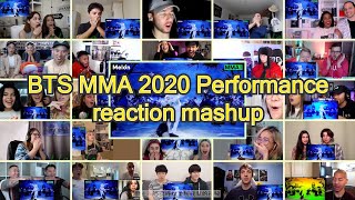 BTS MMA 2020 Performance｜reaction mashup [upl. by Huoh]