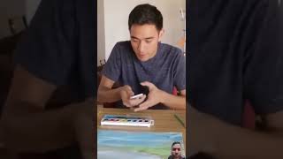 Its gone FOREVER👉👈duet funny art painting memes family fun lifehacks rollercoaster comedy [upl. by Issy]