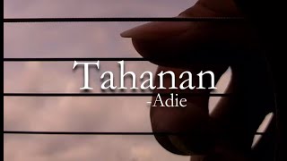 Tahanan  Adie Fingerstyle Guitar Cover [upl. by Templas182]