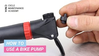 How To Use A Bike Pump [upl. by Eittak728]