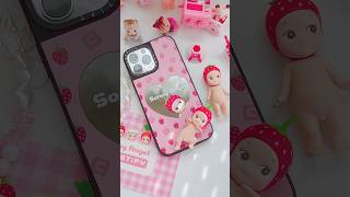 Jookstogo ASMR Sonny Angel x Casetify Strawberry Iphone Case asmr shorts sonnyangel casetify [upl. by Landsman]