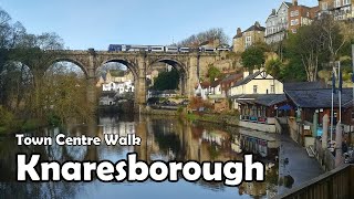 Knaresborough North Yorkshire  Town Centre Walk 2020 [upl. by Laeynad]