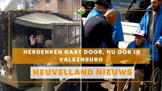 Heuvelland Nieuws Herdenken gaat door nu ook in Valkenburg [upl. by Terzas]