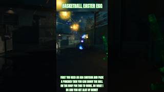 BASKETBALL 🏀 EASTER EGG BO6 ZOMBIES TERMINUS shorts callofduty blackops6 bo6 fyp [upl. by Christmas]