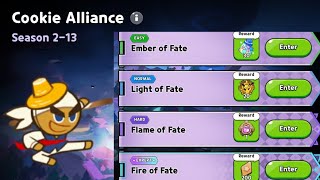 Cookie Alliance Season 213 Easy to Expert One Team Only Guide  Cookie Run Kingdom [upl. by Yonatan]