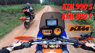 KTM 990 Adv S VS KTM 890 Adv R [upl. by Philbin]