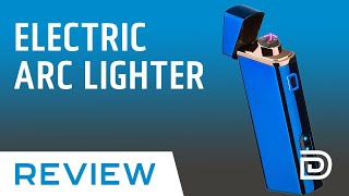 ELECTRIC ARC LIGHTER REVIEW  Rechargeable Windproof Flameless Lighter  Sipoe Dazlands Megatriz [upl. by Inalaehon]