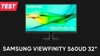 Monitor Samsung ViewFinity S60UD 32” LS32D600UAUXEN  TEST  Deutsch [upl. by Tolley]