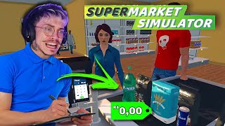 LEVARAM meus PRODUTOS de GRAÃ‡A e eu QUASE FALI  SUPERMARKET SIMULATOR 2 [upl. by Atikir]