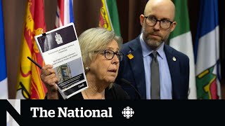 Elizabeth May says there is no list of disloyal MPs in foreign interference report [upl. by Fidellia525]