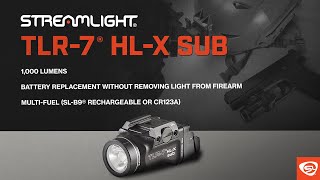 Streamlight TLR 7® HLX sub HighLumen Weapon Light [upl. by Yderf]