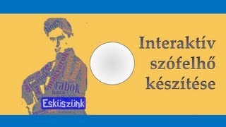 Interaktív szófelhő készítő program  ingyen és extra funkciókkal [upl. by Callida]