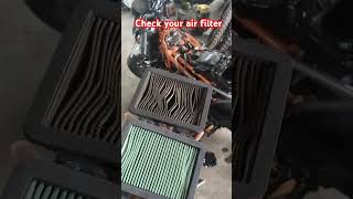 Air filter check ✅ 2024 coimbatore ghostrider108 [upl. by Heilman]