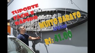 SUPORTE PARA CAIAQUE TUTORIAL [upl. by Rehpotsirhk]