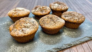 Schokoladenmuffins mit Kirschen sind ganz einfach zuzubereiten Jeder kann das Kein Mixer [upl. by Tessa]