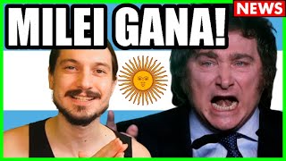 💗💗💗JAVIER MILEI gana las ELECCIONES argentinas 💗💗💗💗💗💗💗💗💗 [upl. by Sulamith]