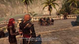 Assassins Creed 4 Ending Credits Song The Parting Glass  AC4 Ending [upl. by Delila880]