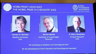 Nobelpreis für Pioniere der „ClickChemiequot [upl. by Gris81]