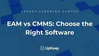 EAM vs CMMS Understanding the Differences and Choosing the Right Software for Your Needs [upl. by Cyn753]