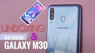 UNBOXING SAMSUNG M30 RAM 6GB ROM 128GB  Samsung Galaxy M30 Unboxing amp First Look  Triple Camera [upl. by Elspet292]