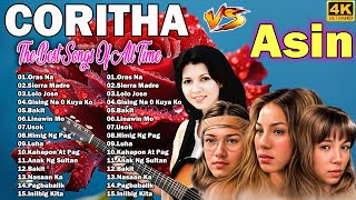 Tagalog Love Songs Medley OPM Songs 2024 💗 Coritha Asin Greatest Hits Of All Time1 [upl. by Ymmik]