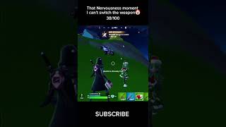 nervousness moment🤡fortnite fortnitebattleroyale fortniteclips fortniteshorts fortniteclips [upl. by Yole]