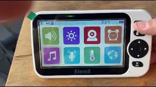 Blemil Video Baby Monitor [upl. by Atiuqa918]