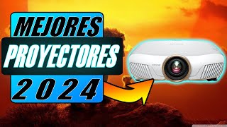 TOP MEJORES PROYECTORES 2024 🚀 MEJORES PROYECTORES TIRO LARGO  TIRO ULTRA CORTO 2024 🥇 VIDEOBEAMS [upl. by Euqinimod]