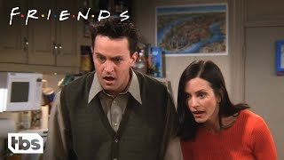 Flashback Of The Friends Finding Out About Chandler And Monica Clip  Friends  TBS [upl. by Malilliw]