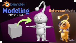 Blender Character modeling Modeling for Beginners [upl. by Relyt]