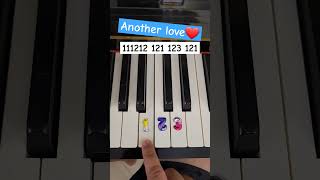 easy piano tutorial piano pianomusic pianosongs pianocover pianotutorial pianolessons pianist [upl. by Cybil]