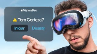 Sobrevivi 24 Horas no Futuro • Apple Vision Pro [upl. by Aisetal]