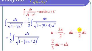 An Integral Involving Arcsinx [upl. by Leiahtan]