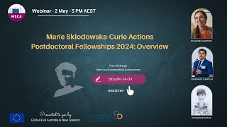 2024 Introduction to Marie SklodowskaCurie Actions Postdoctoral Fellowships [upl. by Ludwig]