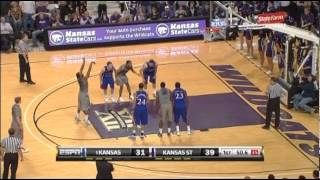 1 Kansas vs KState  Feb 14 2011  Full Game  Basketball [upl. by Evelinn]