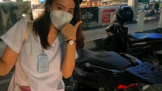 Surprising my GF with my new ADV 160 🫶🏻 adv160 honda [upl. by Nnaycart]