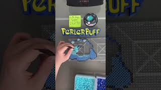 132 Shiny Ditto  Pokémon Perler Bead Timelapse [upl. by Aitercal226]