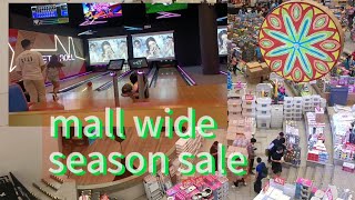 mall wide sale trinoma mall gala lang wala pa pang shooping😅 viewers subscriber [upl. by Hamehseer]