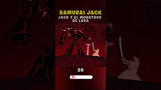 SamuraiJack 😲 JACK Y EL MONSTRUO DE LAVA ⚔️ resumen mauspe 39 [upl. by Atinehc]