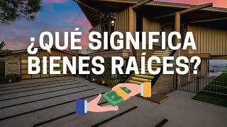 ► ¿QUÉ SON los Bienes Inmuebles o Bienes Raíces explicación 🏠 [upl. by Eillen]