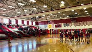 Washington Township vs Lenape First Set [upl. by Nolaj274]