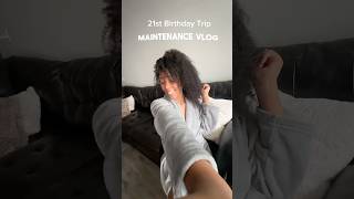 My 21st Birthday Trip Maintenance For DR grwm vacation packing [upl. by Brod]