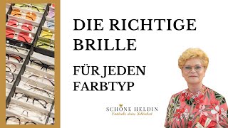 Die perfekte Brille für jeden Farbtyp [upl. by Eelinnej]