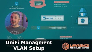 UniFi Management VLAN amp Network Security [upl. by Einalem670]