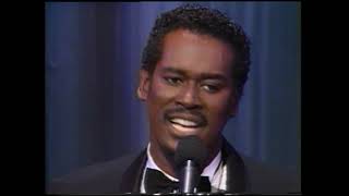 Luther Vandross  quotA House Is Not A Homequot 1986 NAACP awards [upl. by Neirbo]