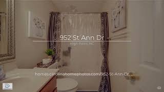 952 St Ann Dr High Point NC [upl. by Deibel]