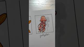 draw a jellyfish 🩷 [upl. by Aleacim]