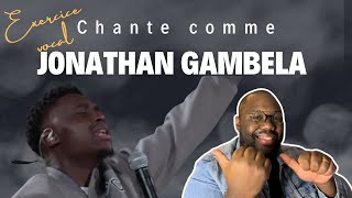 Comment chanter comme Jonathan C Gambela  les secrets de sa voix [upl. by Weinstock]