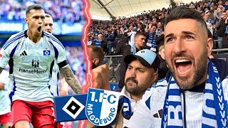 HSV BALLERT AUCH OHNE GLATZEL Hamburger SV vs 1 FC Magdeburg Stadionvlog [upl. by Nevad]